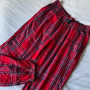 Victoria’s Secret Flannel Jogger Small Cute Sleep Pajamas Pants